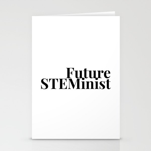 Future STEMinist Stationery Cards