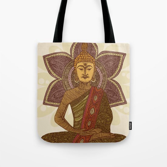 Sitting Buddha Tote Bag