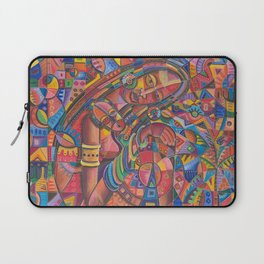 Mother and Child 3 nursing mother painting Laptop Sleeve