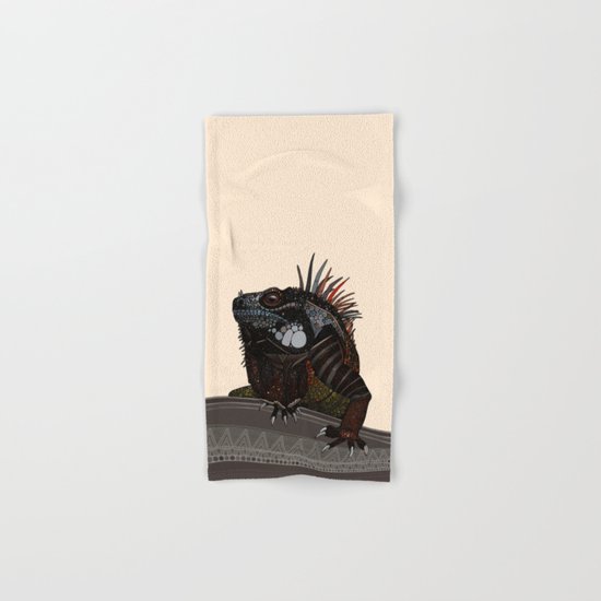 iguana ecru Hand & Bath Towel