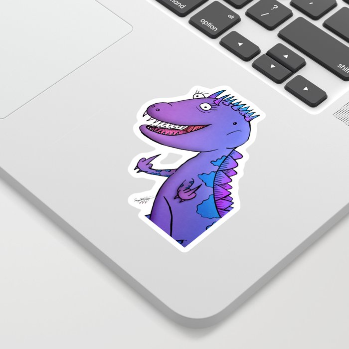 Fukoffasaurus Sticker