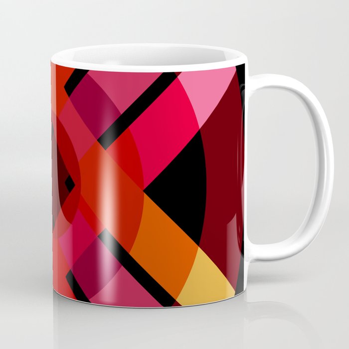 Idwasanme Colorful Abstract Art Coffee Mug By Retrorocket Society6