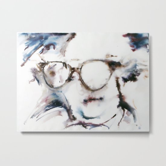 the visionary Metal Print
