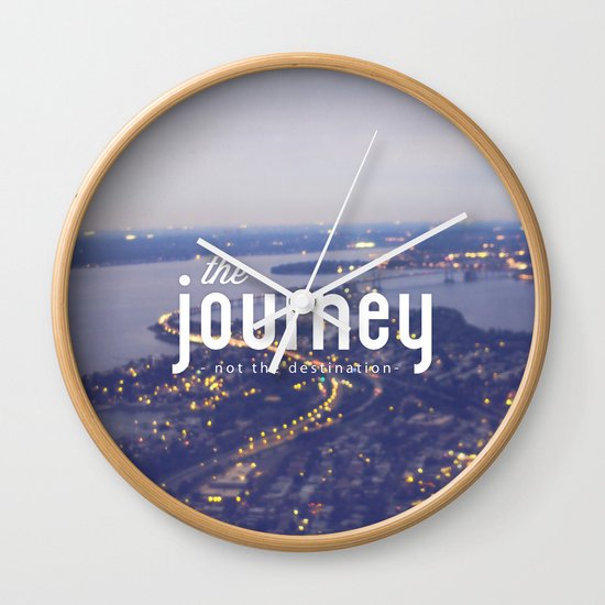 The Journey Wall Clock