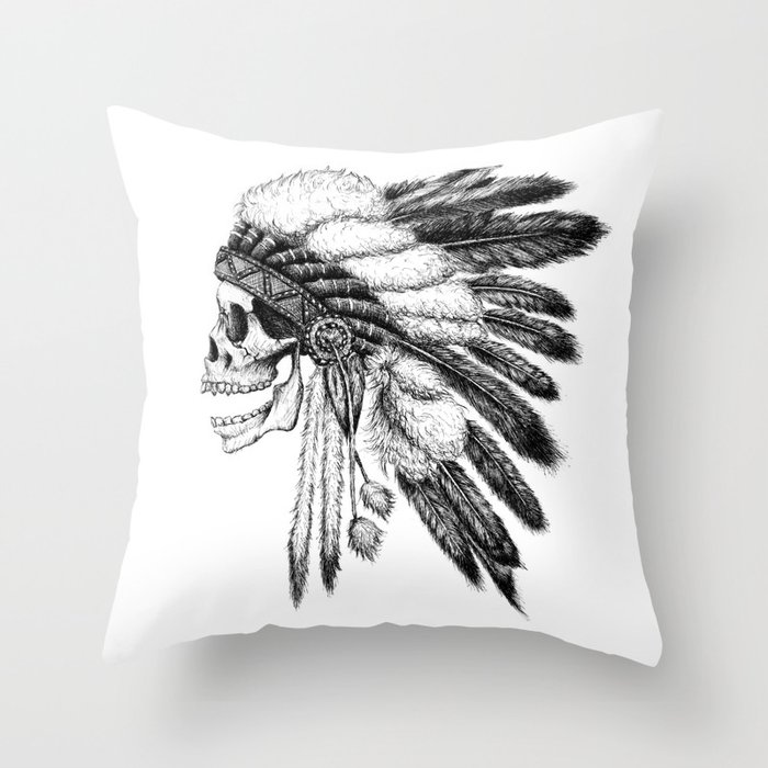 Native American Throw Pillow