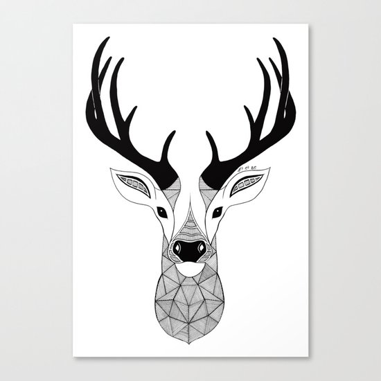Deer Canvas Print