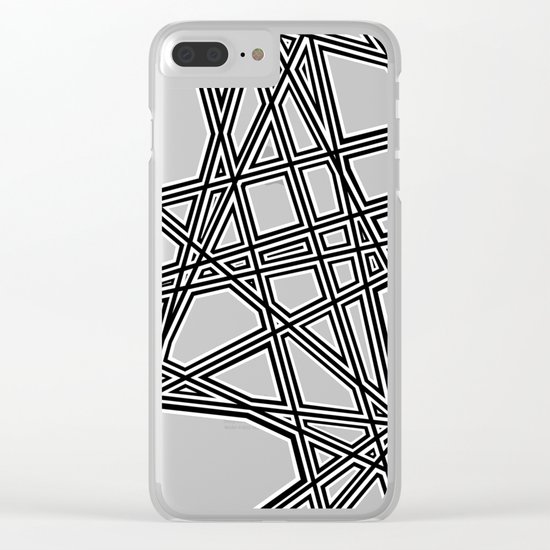 To The Edge #4 Clear iPhone Case
