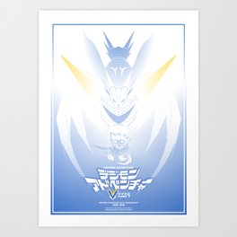 Back to Zero v.2 | Digimon Adv. V-Tamer 01 Special Art Print