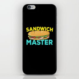 Sandwich Master Fast Food iPhone Skin