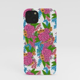 Dancing Florals iPhone Case