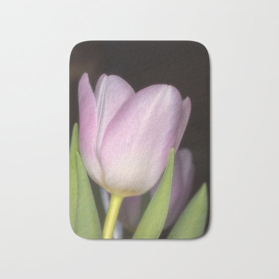 Pink tulip #3 Bath Mat
