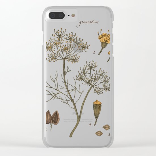 Dill Clear iPhone Case