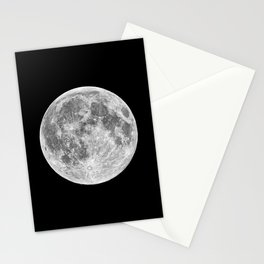 Full Moon Stationery Card
