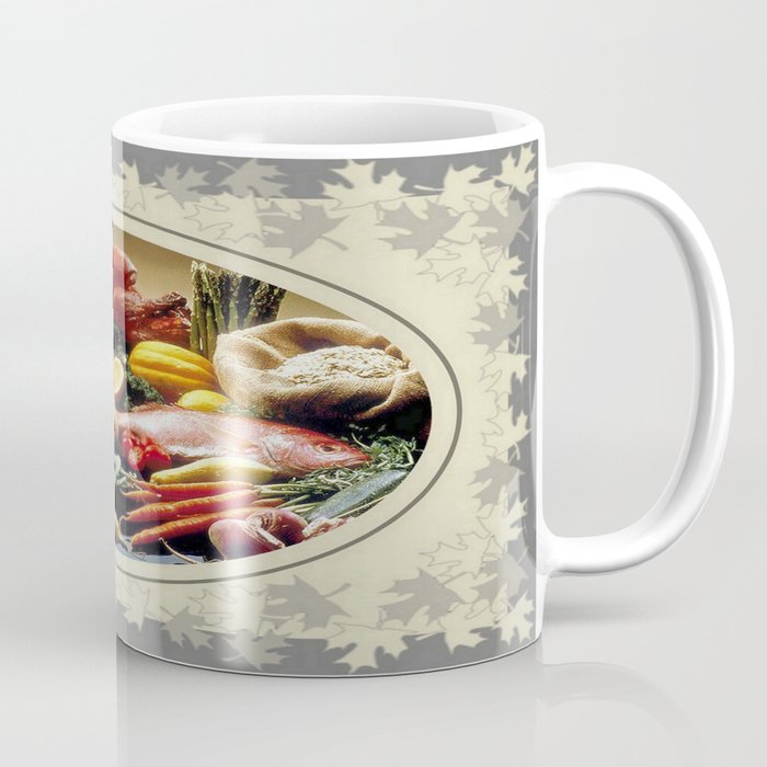 Thanksgiving Dinner And Autumn Decoration Coffee Mug By Taiche