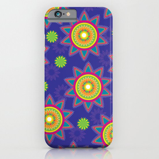 Moroccan Flower Purple iPhone & iPod Case