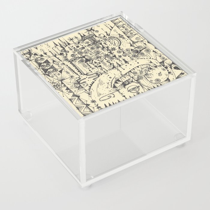 Print of an Original Drawing Acrylic Box