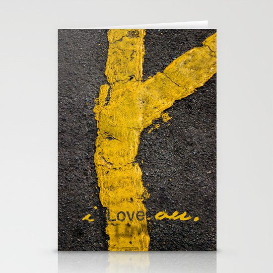I love you. Stationery Cards