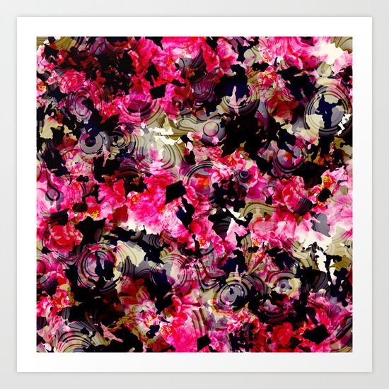 Fashion Textile Pattern Art Print