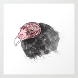 Vulture Art Print