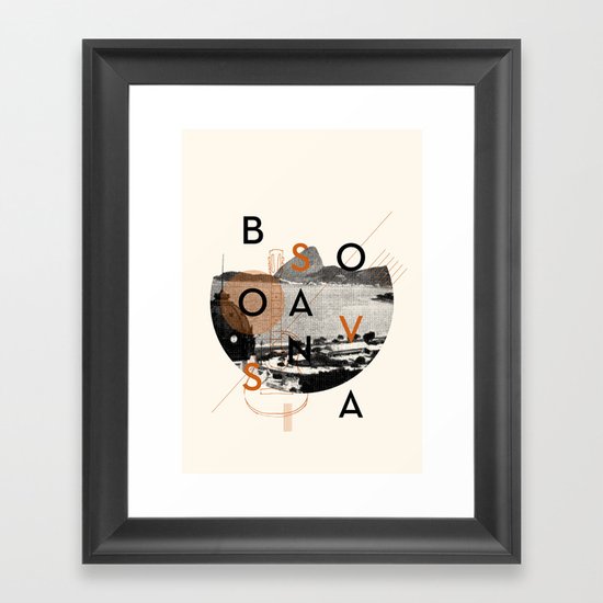 Bossa Nova Framed Art Print