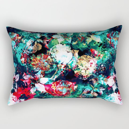 Flower Explosion Rectangular Pillow