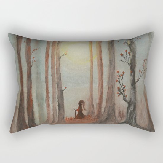 Track 7: The wizard Rectangular Pillow