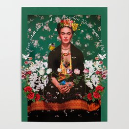 Wings to Fly Frida Kahlo Poster