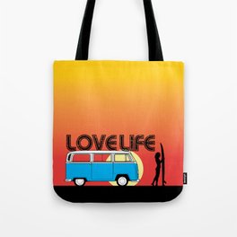 Love Life - Surf Van Tote Bag