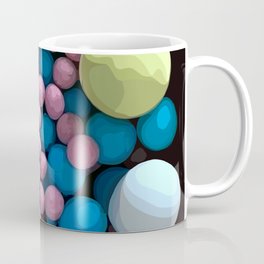 Colorful multiverses on black  Coffee Mug