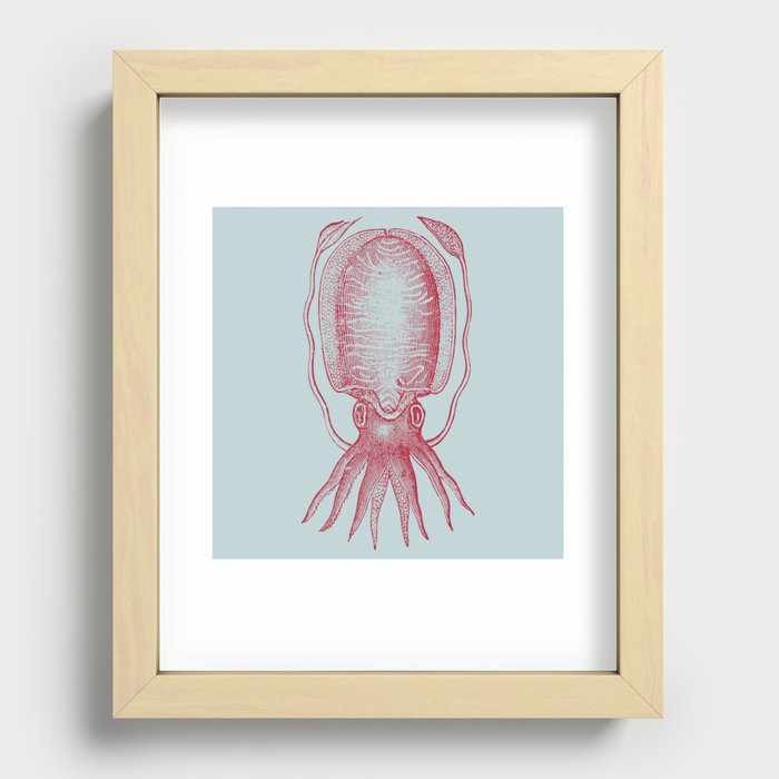 Another Kraken Made Me Do It Recessed Framed Print