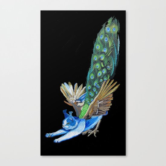 Goddess of Many Eyes 4 Canvas Print