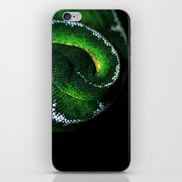 Green Snake iPhone Skin