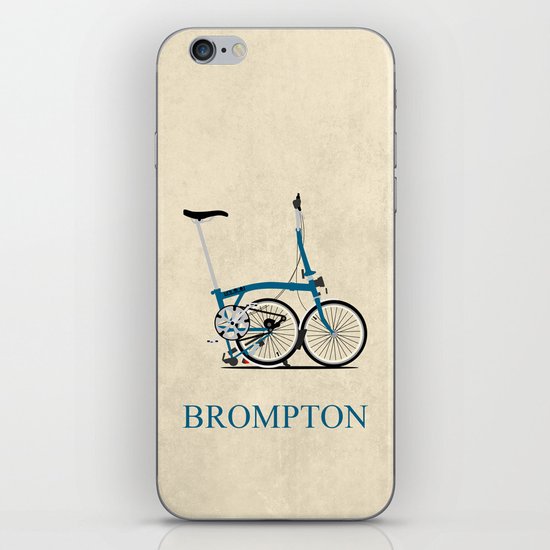 Brompton Bike iPhone & iPod Skin
