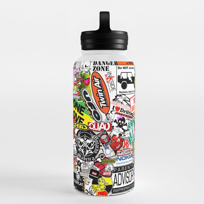 Life Is Good sells pre-bombed water bottles. For some reason I don't even  hate it. : r/stickerbomb