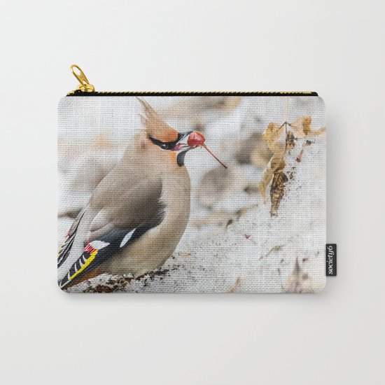 Bohemian waxwing Carry-All Pouch
