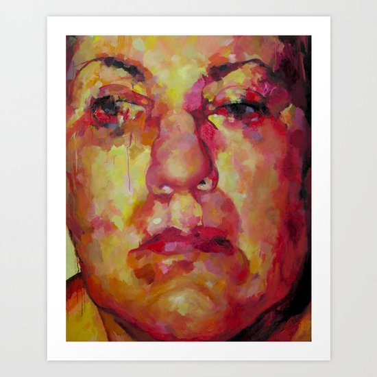 Face Art Print