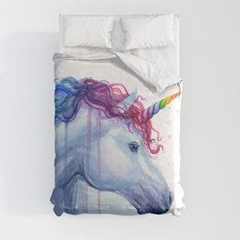 Magical Rainbow Unicorn Comforter