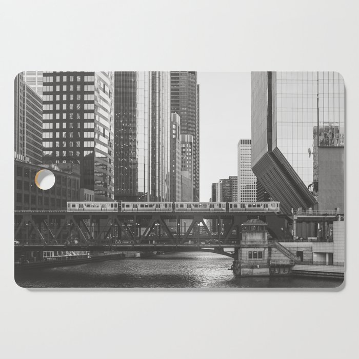Lake Street - Chicago Photography Cutting Board