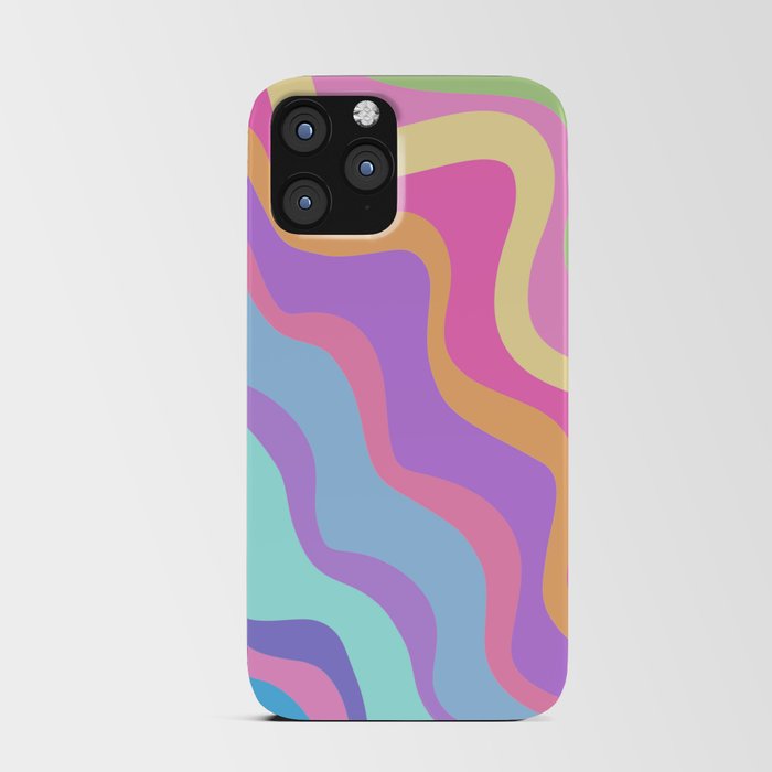 Pastel Swirls iPhone Card Case