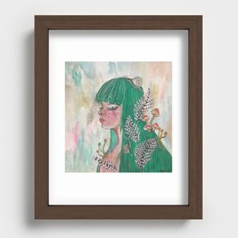 SNAIL A Recessed Framed Print