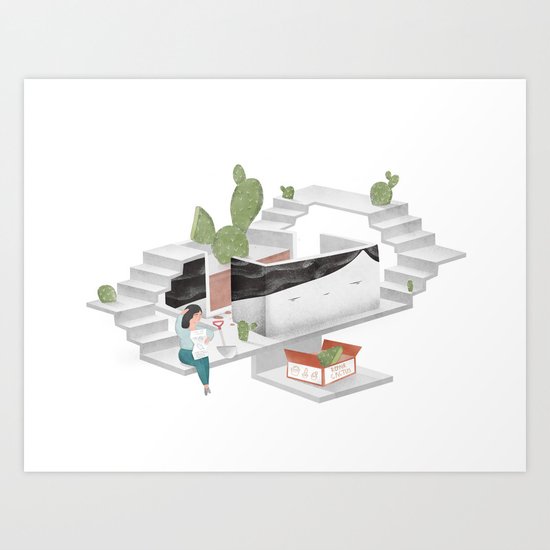 Cactus Art Print