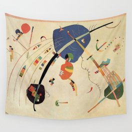 Wassily Kandinsky Towards the Blue Wall Tapestry