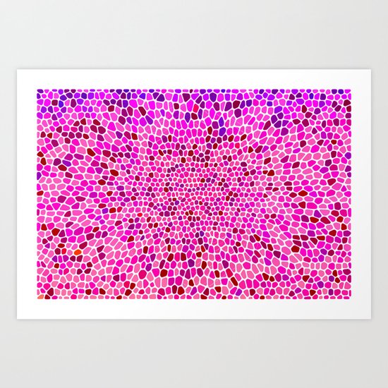 THINK PINK Art Print