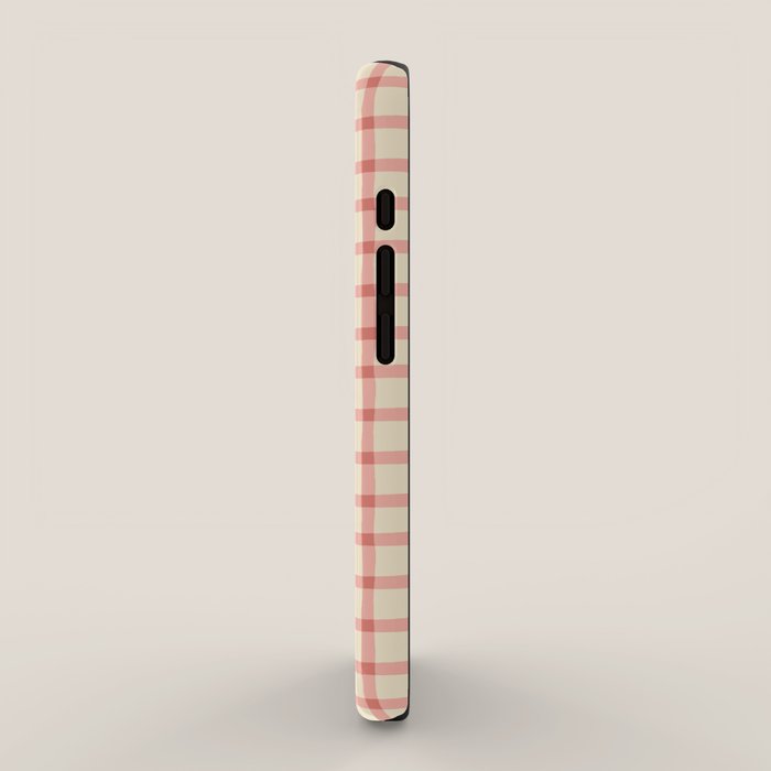 Strawberry Gingham Pattern