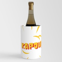 Kapow! Comics Hero Artwork Wine Chiller