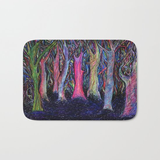 Shining forest Bath Mat