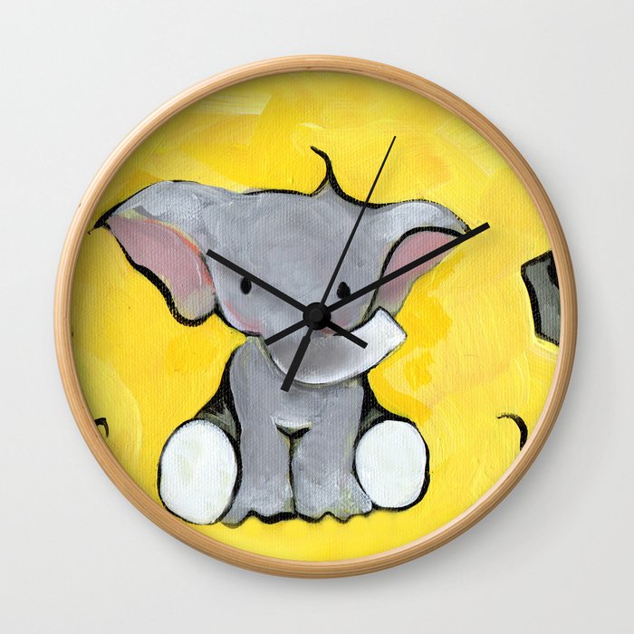 3 Sides of a Trumpet Wall Clock