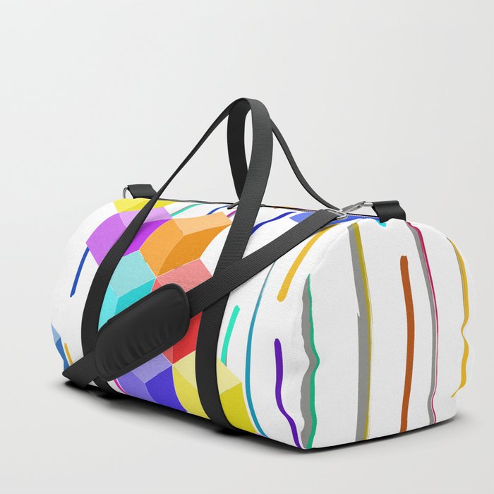 Abstract Stroke of Life (D196) Duffle Bag