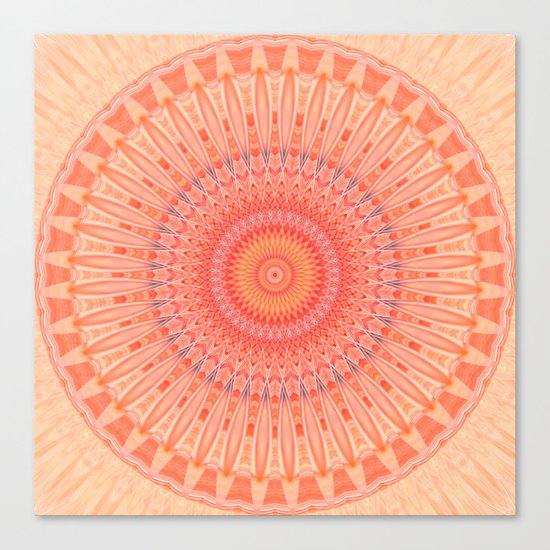 Mandala mental health Canvas Print