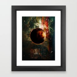DUNE Planet Arrakis Poster Framed Art Print